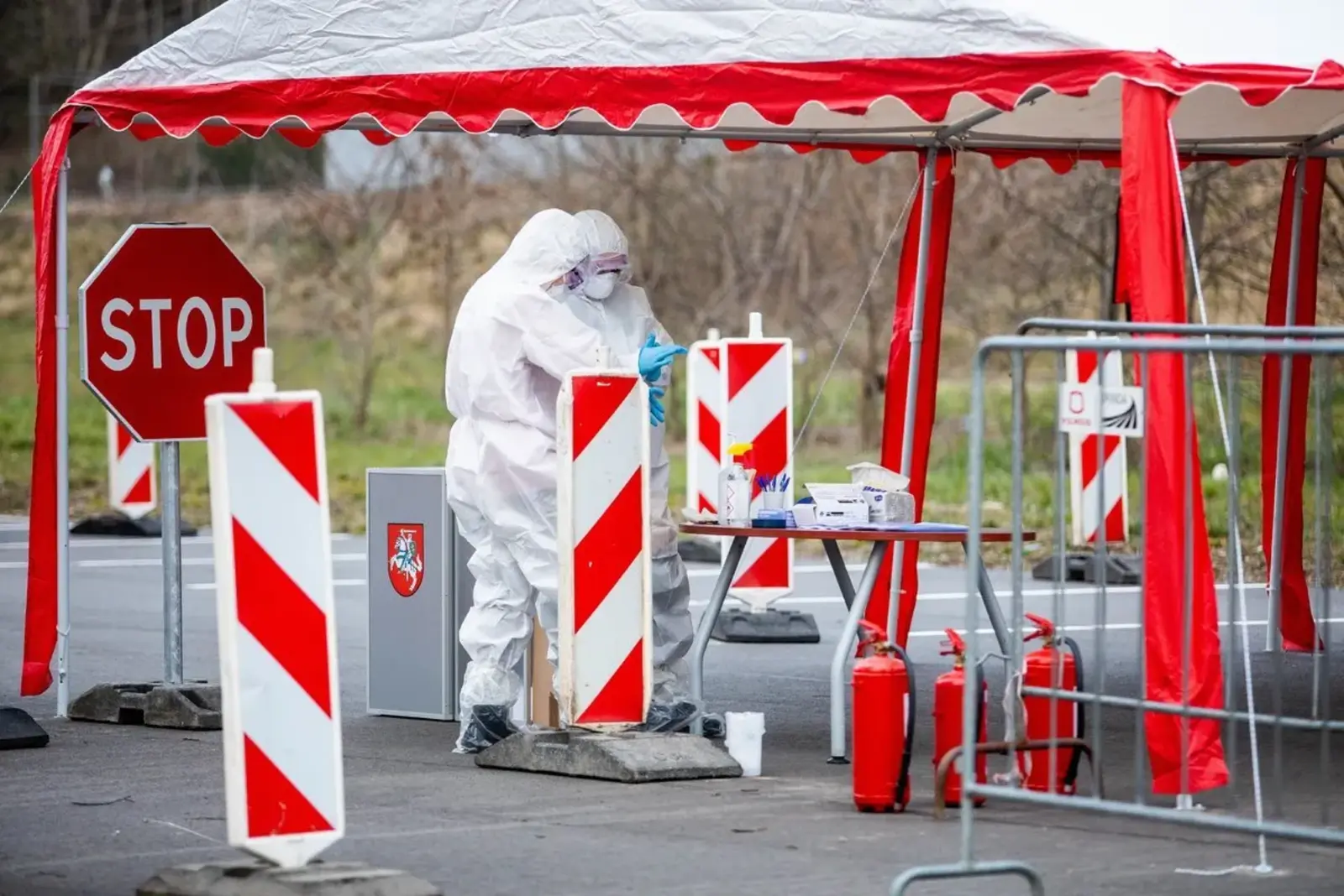 COVID-19 testing site