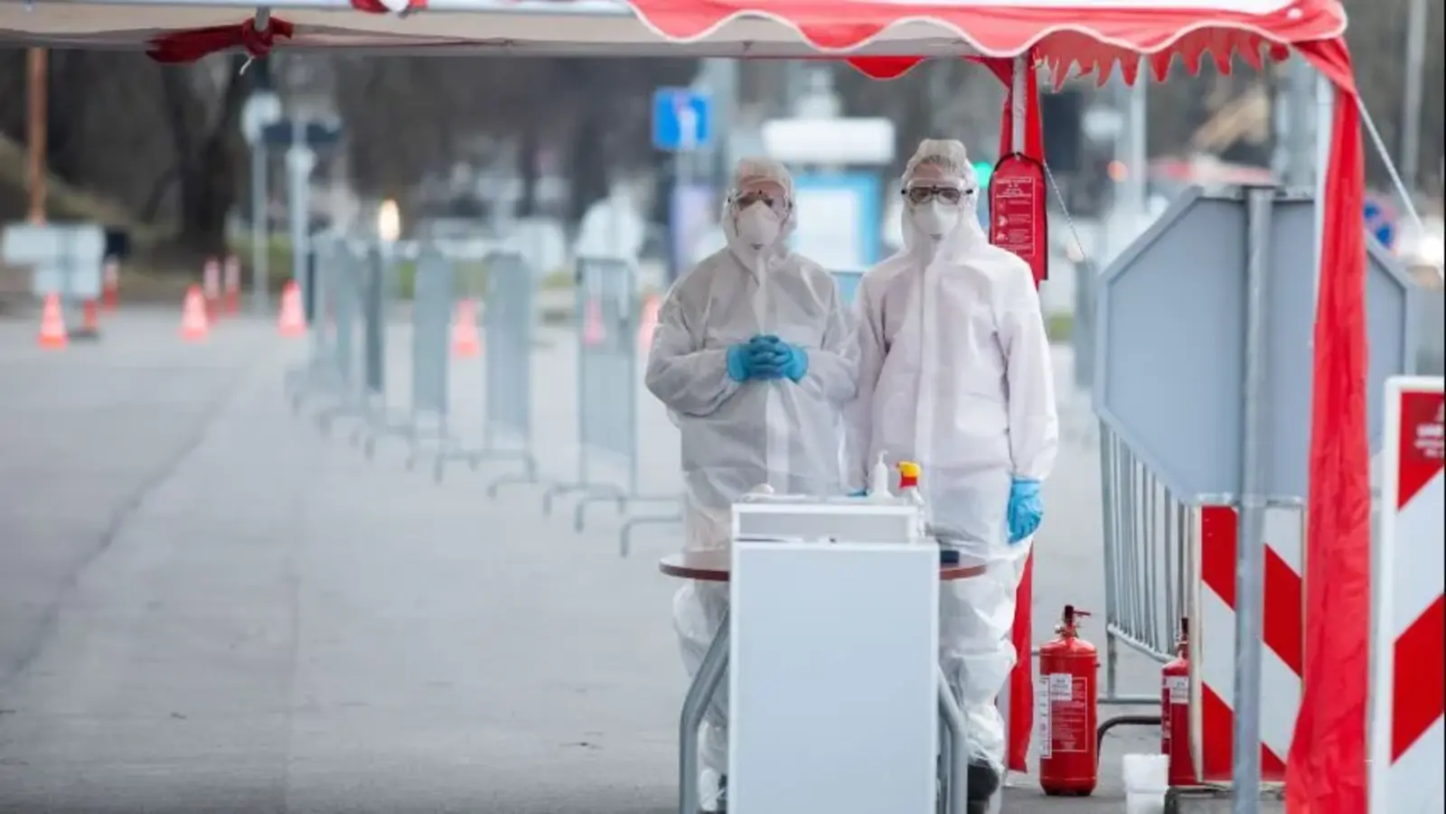 COVID-19 testing site