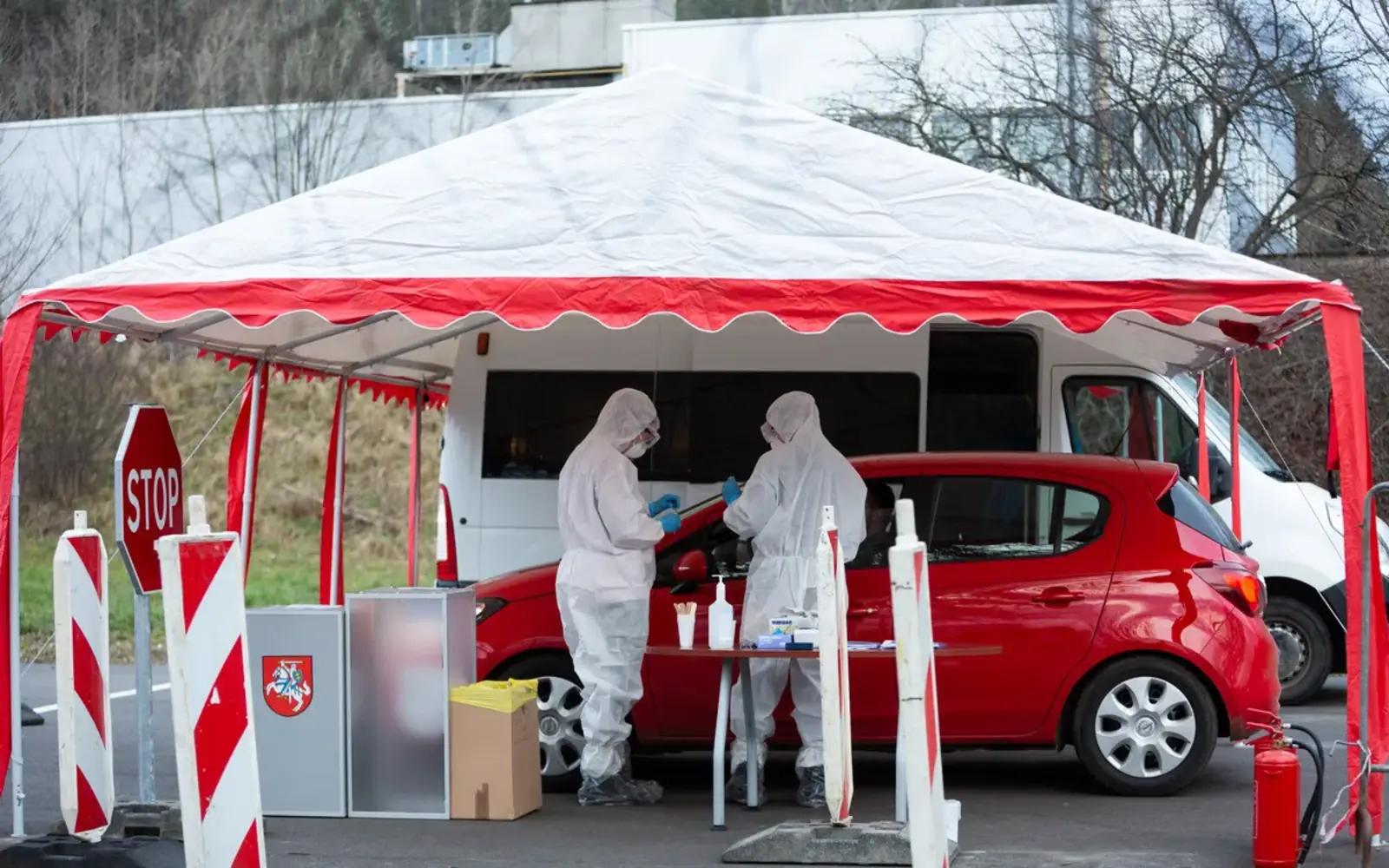 COVID-19 testing site