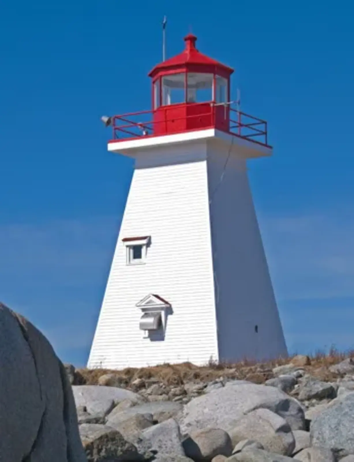 Baccaro Point Light, Barrington, March 2008