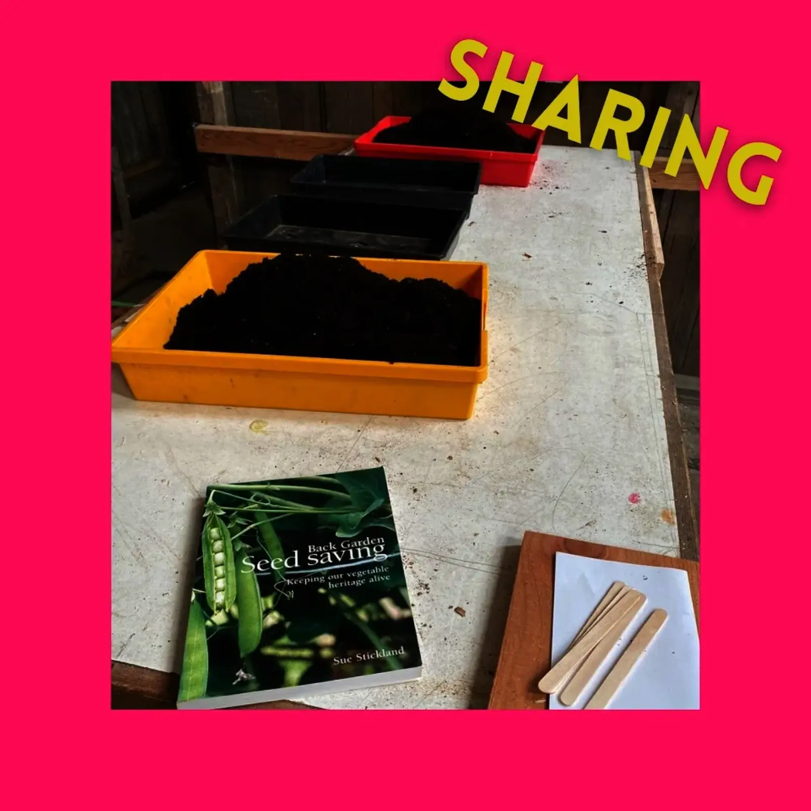 Practical growing skills workshops