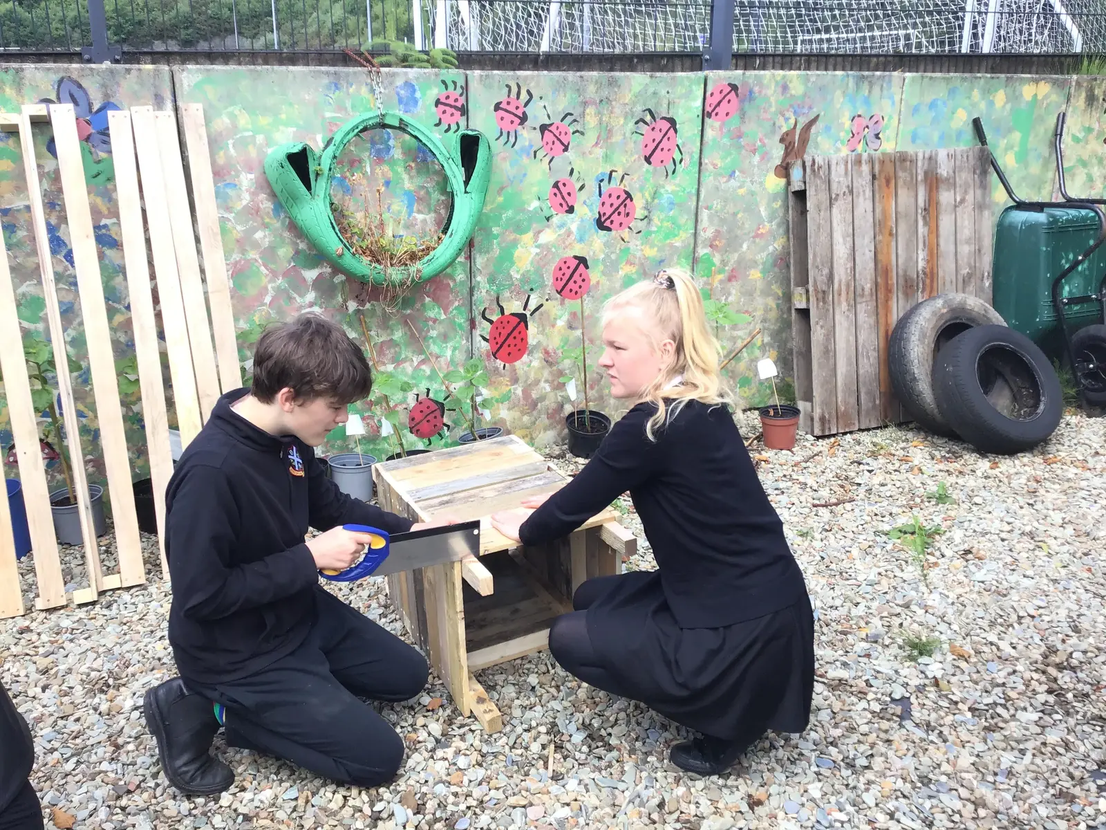 Learners using tools