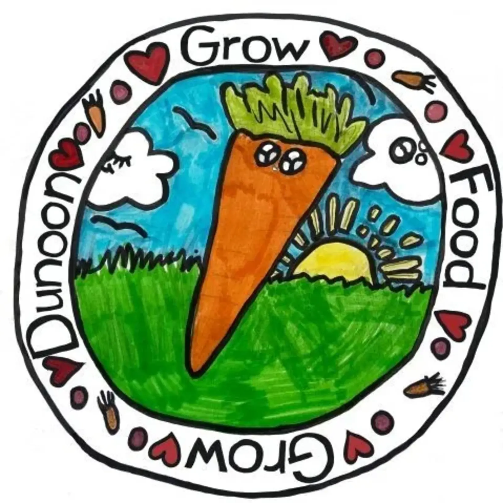 Logo designed by one of the school pupils